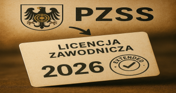 Przedłużanie licencji zawodniczej na rok 2026 oraz opłata składki członkowskiej